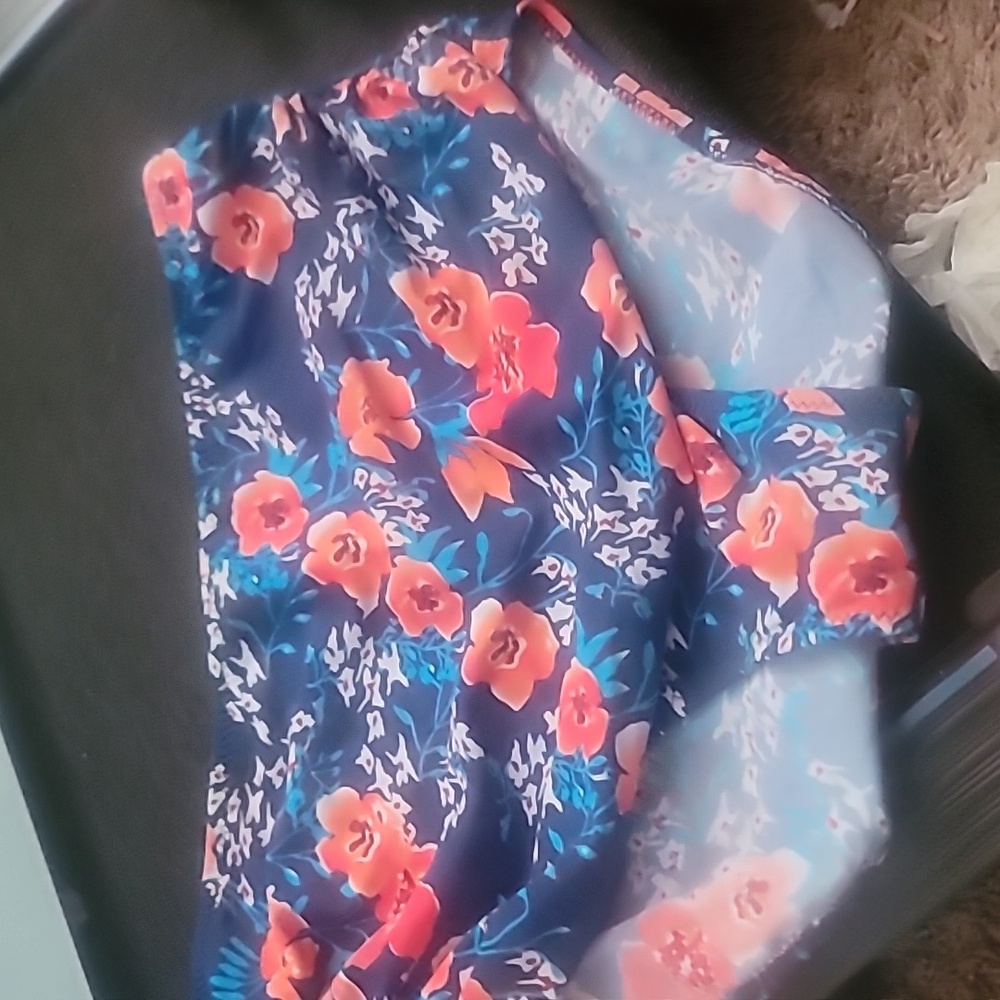 Large Floral Bikini Bottom